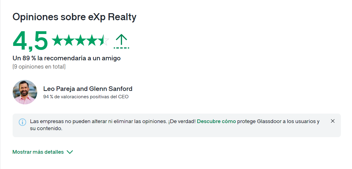 opiniones exp realty